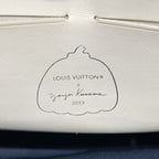 Louis Vuitton Clutch Monogram Psychedelic LV YK Pochette Voyage White Blue — view 5