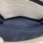 Louis Vuitton Clutch Monogram Psychedelic LV YK Pochette Voyage White Blue — view 4