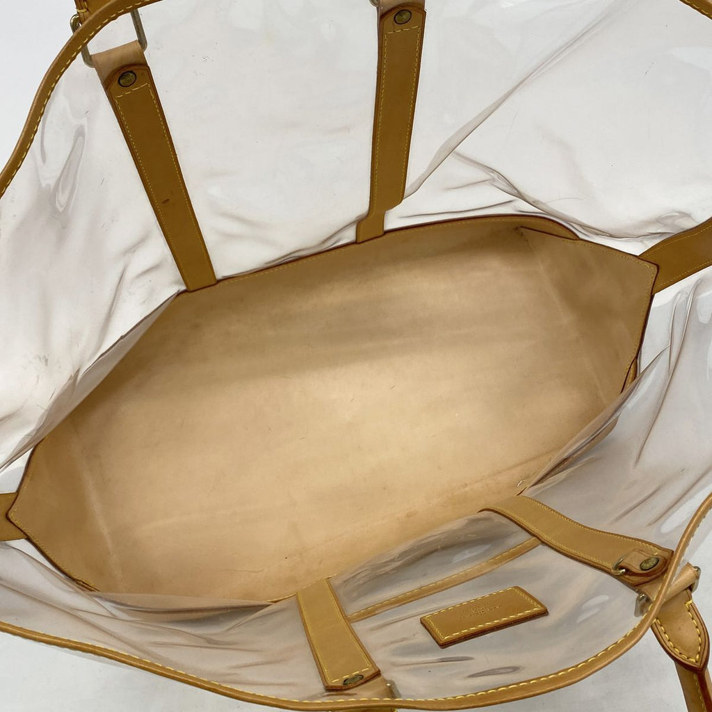 Louis Vuitton Tote Bag 100 Anniversary Collection Isaac Mizrahi Clear Brown — view 4