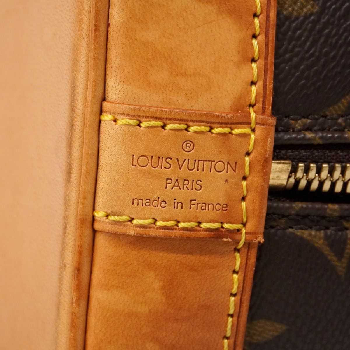 Louis Vuitton Handbag Monogram Alma Brown — view 5