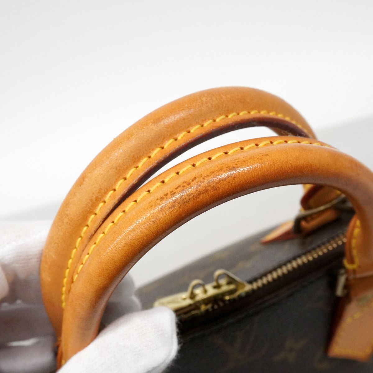 Louis Vuitton Handbag Monogram Alma Brown — view 8