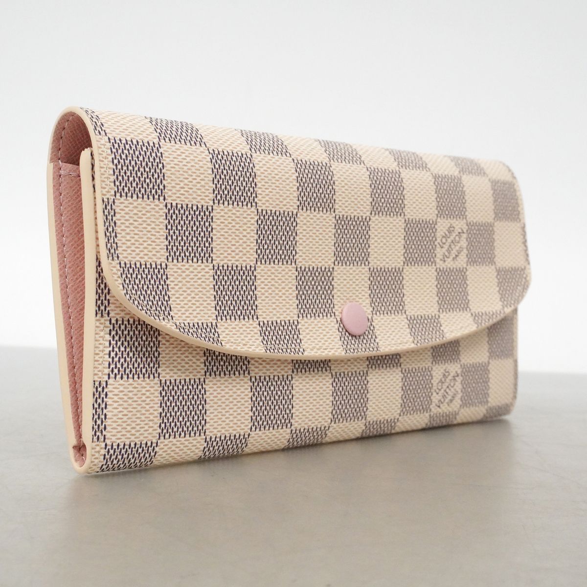 Louis Vuitton Wallet Damier Azur Portefeuille Emily Rose Ballerine — view 2