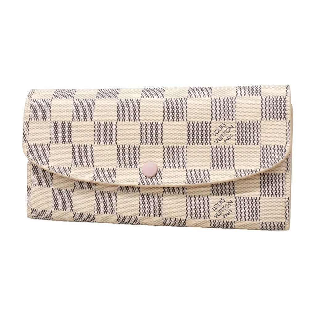 Louis Vuitton Wallet Damier Azur Portefeuille Emily Rose Ballerine