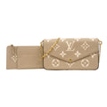 Louis Vuitton Wallet on Chain Monogram Empreinte Bicolor Pochette Felicie