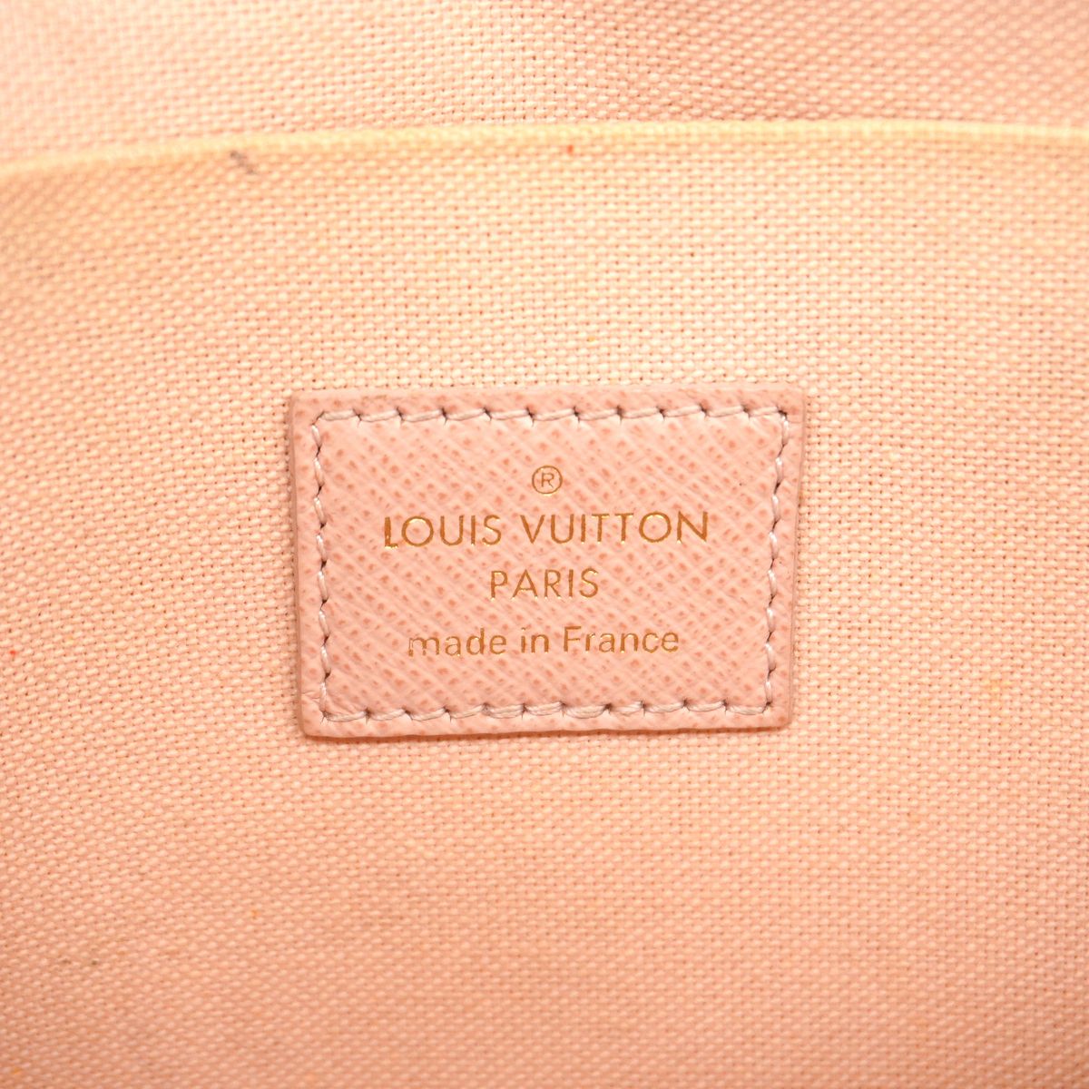 Louis Vuitton Wallet on Chain Damier Azur Pochette Felicie White Shoulder Bag — view 5