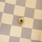 Louis Vuitton Wallet on Chain Damier Azur Pochette Felicie White Shoulder Bag — view 6