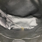 Chanel Chain Tote Bag Quilted Caviar Leather Black Gold — view 4
