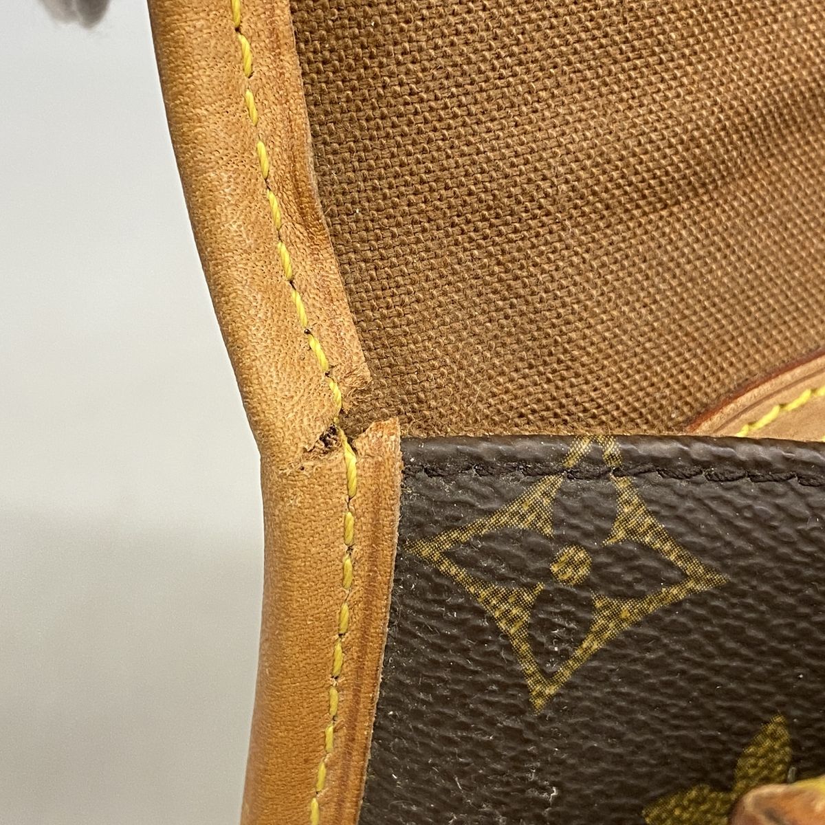 Louis Vuitton Handbag Monogram Bel Air Brown 2-Way Bag — view 7