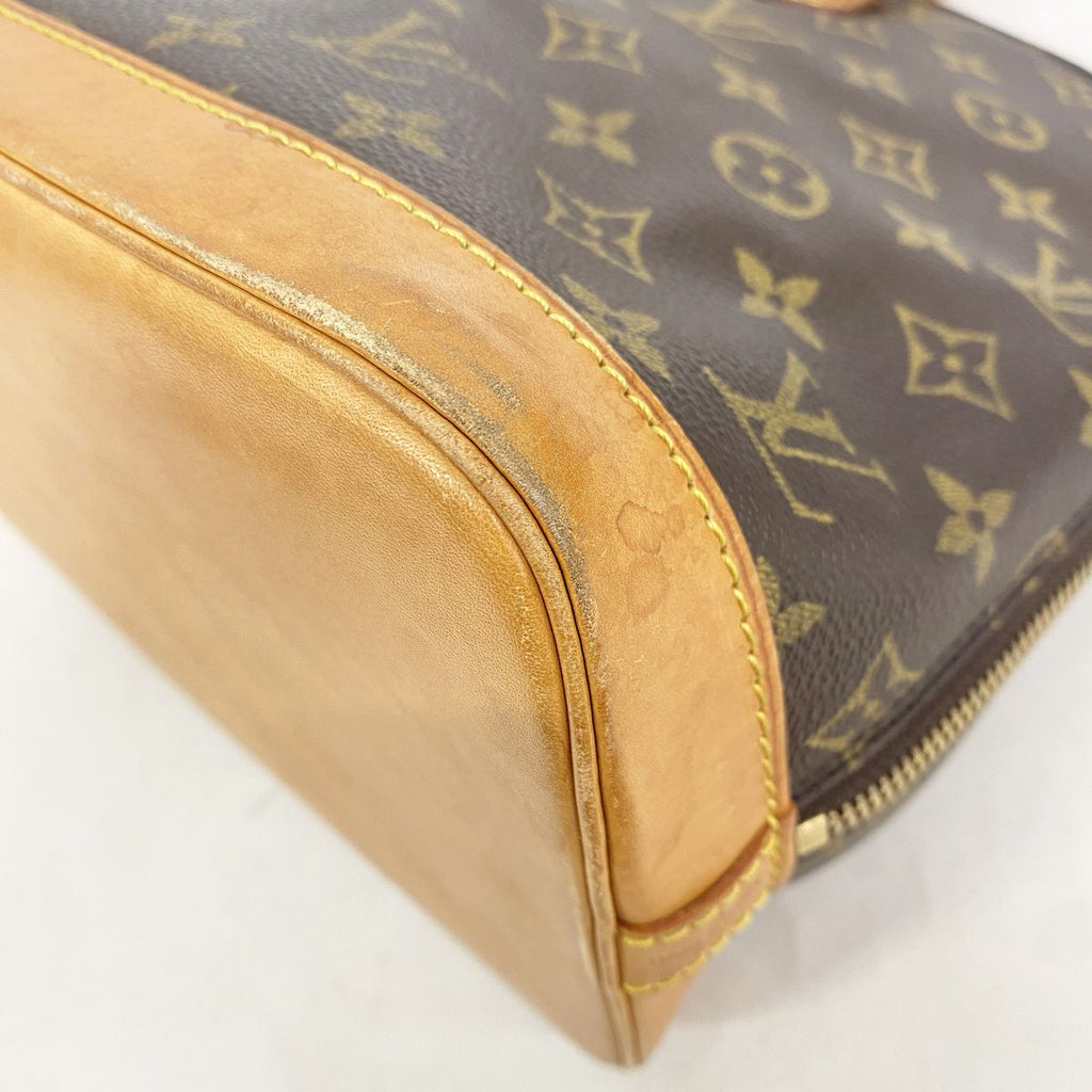 Louis Vuitton Handbag Monogram Alma Brown 2-Way Bag — view 6