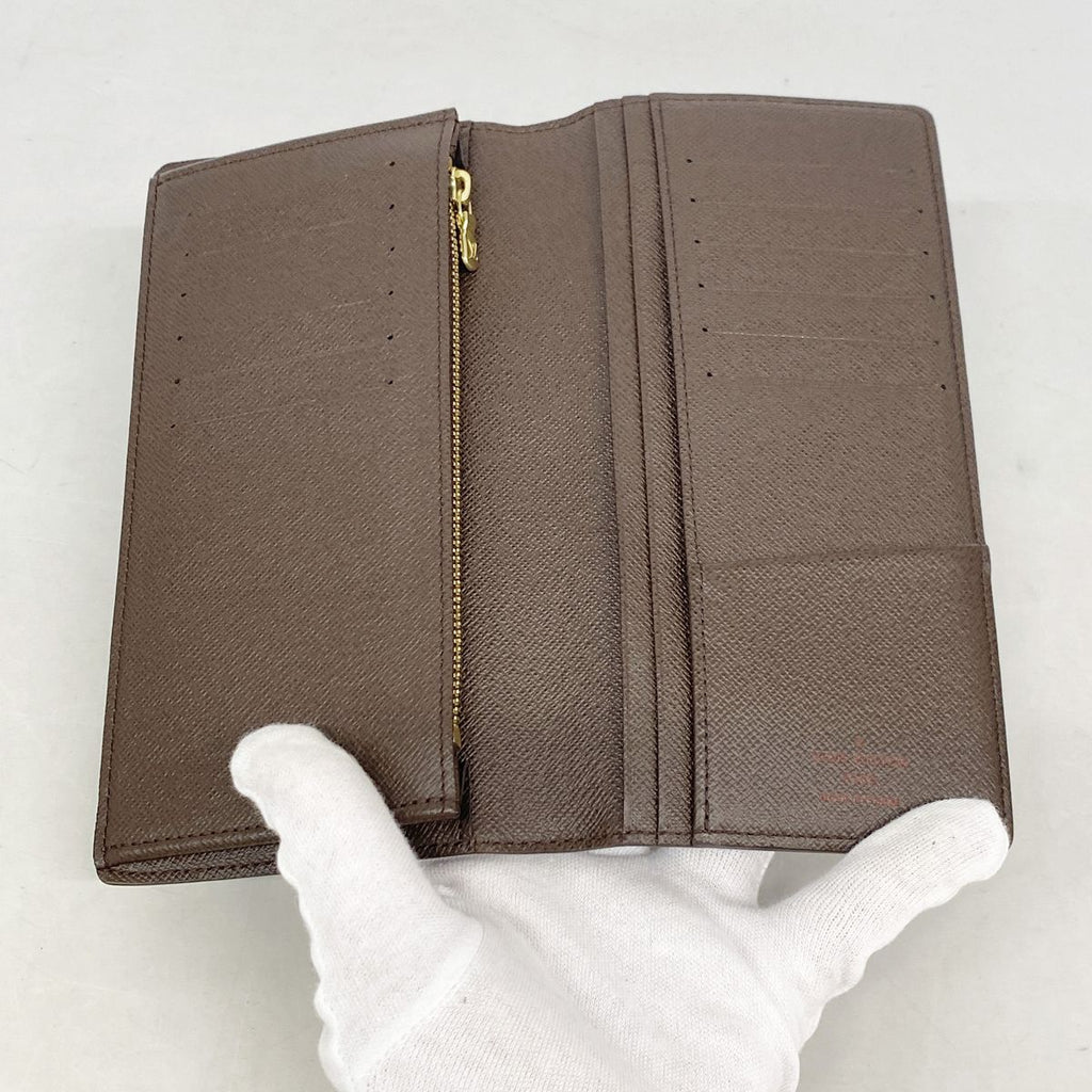 Louis Vuitton Wallet Damier Portefeuille Brazza Ebene — view 3