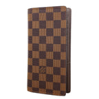 Louis Vuitton Wallet Damier Portefeuille Brazza Ebene
