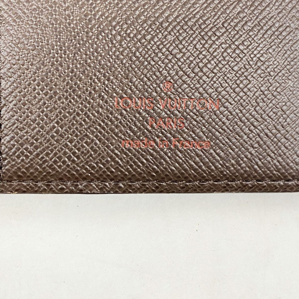 Louis Vuitton Wallet Damier Portefeuille Brazza Ebene — view 4
