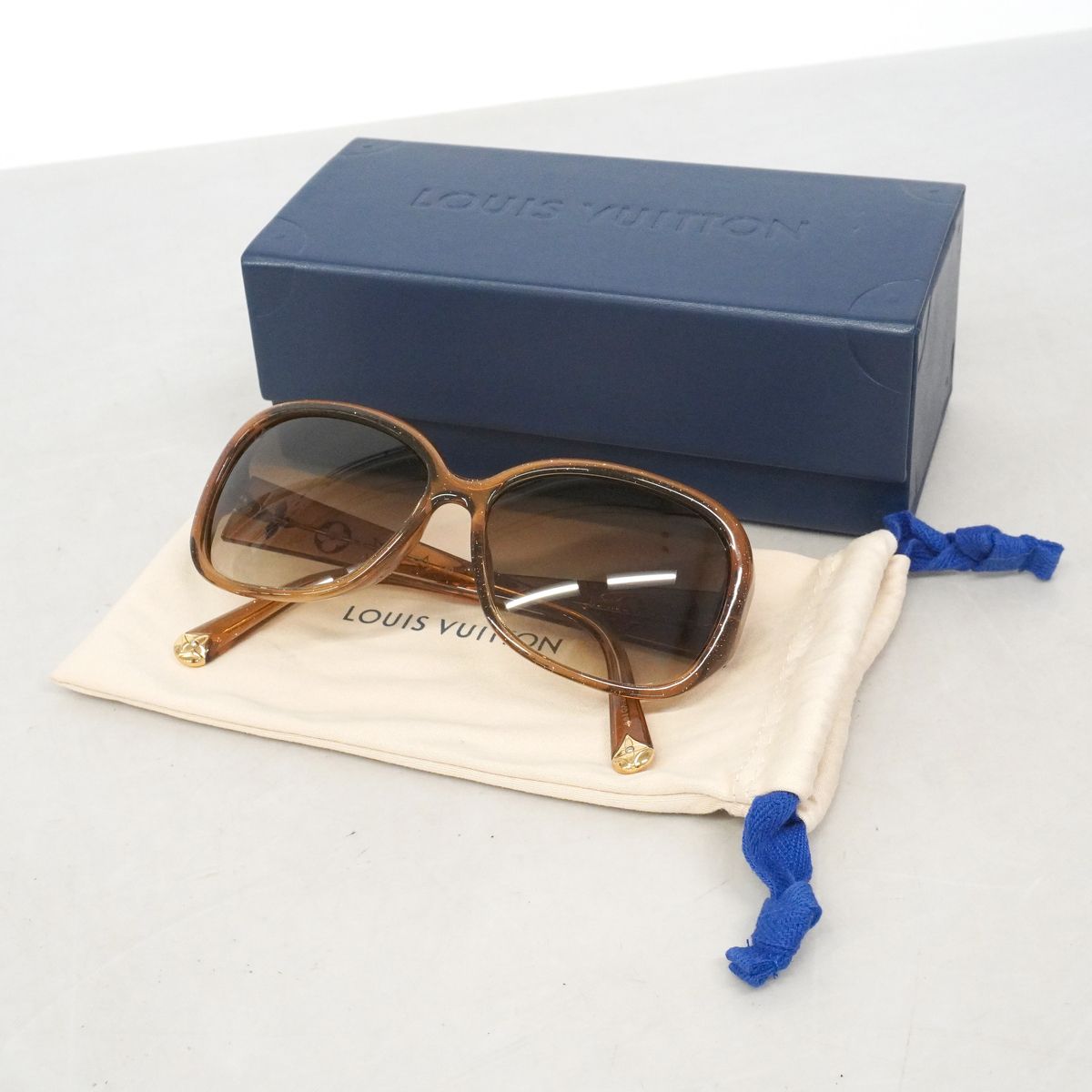 Louis Vuitton Sunglasses Obsession GM Brown Eyewear — view 8