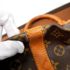 Louis Vuitton Boston Bag Monogram Keepall Bandouliere 60 Brown — view 7