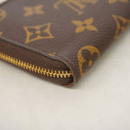 Louis Vuitton Coin Purse Monogram Zippy Brown — view 5