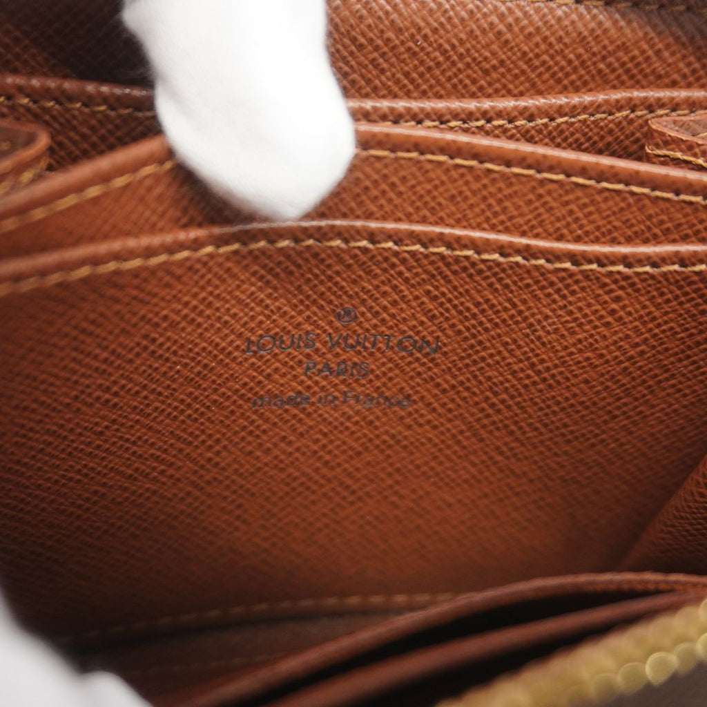 Louis Vuitton Coin Purse Monogram Zippy Brown — view 4