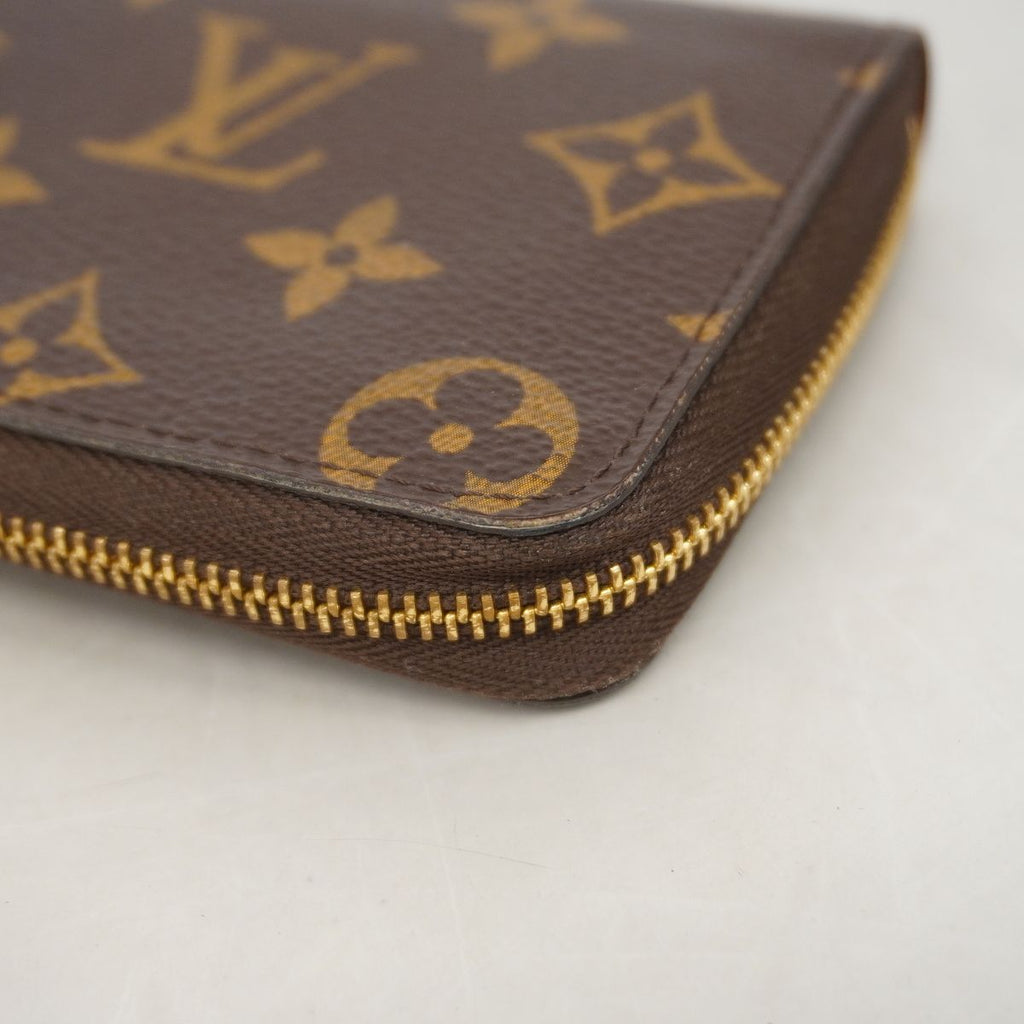 Louis Vuitton Coin Purse Monogram Zippy Brown — view 6
