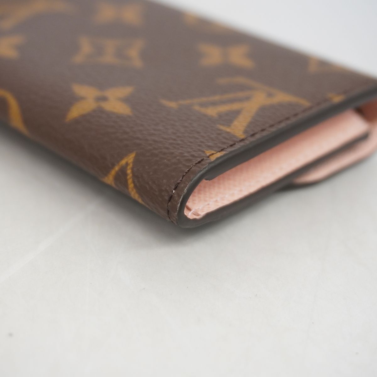Louis Vuitton Coin Purse Monogram Porte Monnaie Rosalie Rose Ballerine — view 5