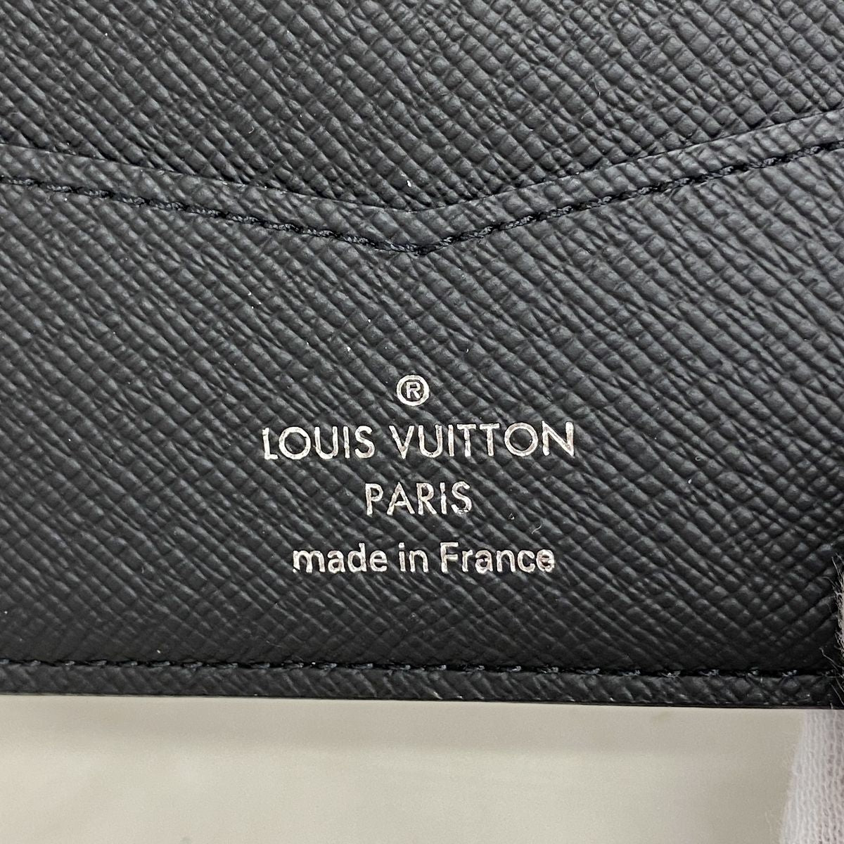 Louis Vuitton Billfold Monogram Eclipse Portefeuille Slender Black Wallet — view 4
