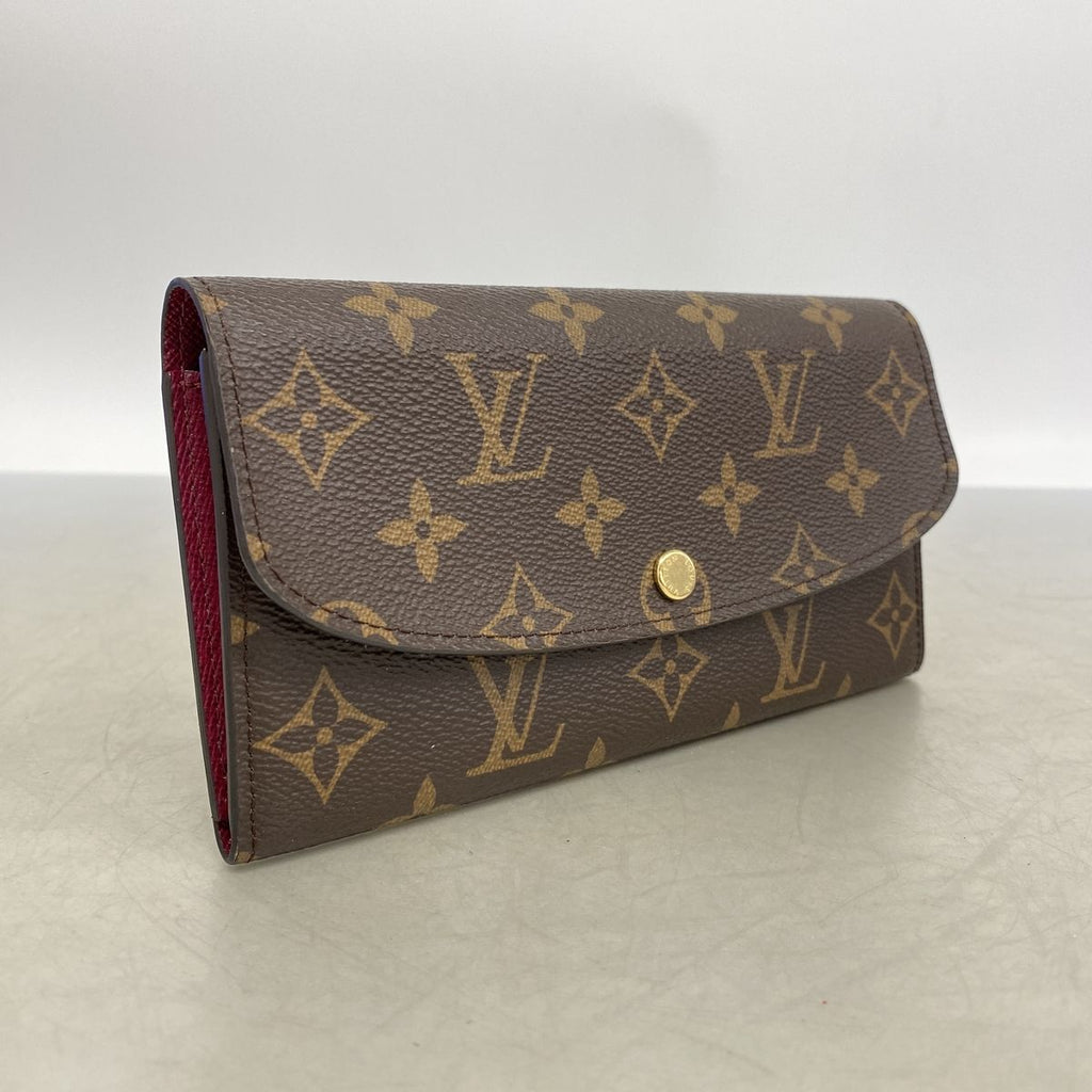 Louis Vuitton Wallet Monogram Portefeuille Emily Fuchsia — view 2