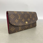 Louis Vuitton Wallet Monogram Portefeuille Emily Fuchsia — view 2