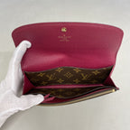Louis Vuitton Wallet Monogram Portefeuille Emily Fuchsia — view 3