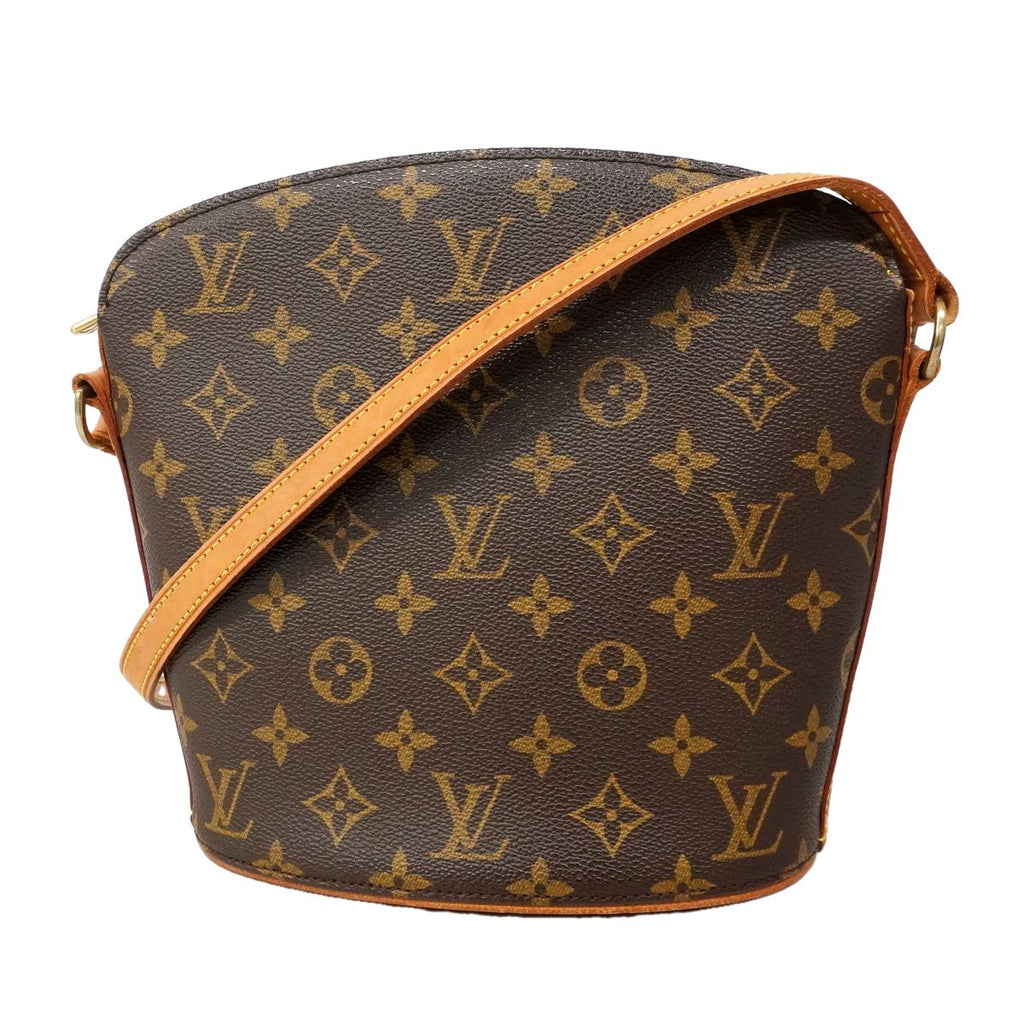 Louis Vuitton Shoulder Bag Monogram Drew Brown