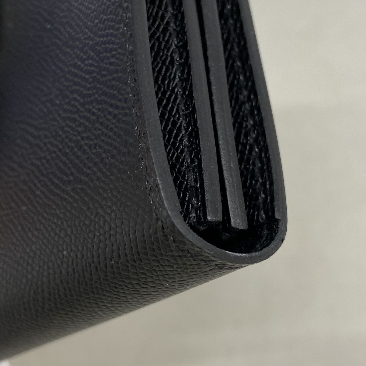 Hermes Card Case Bearn Mini Monochrome Veau Madame So Black — view 5