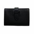 Hermes Card Case Bearn Mini Monochrome Veau Madame So Black