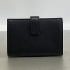 Hermes Card Case Bearn Mini Monochrome Veau Madame So Black — view 8