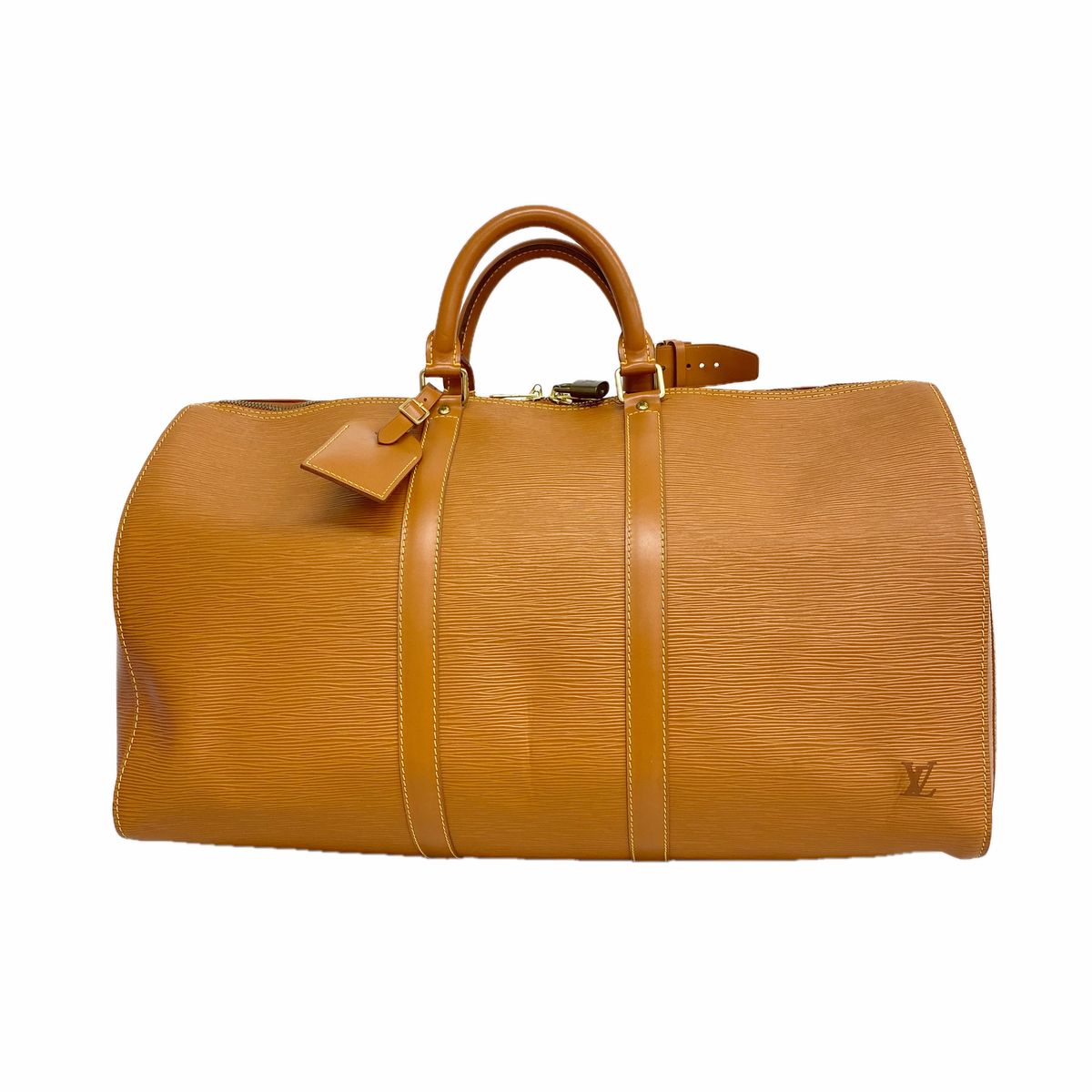 Louis Vuitton Boston Bag Epi Keepall 50 Cipango Gold