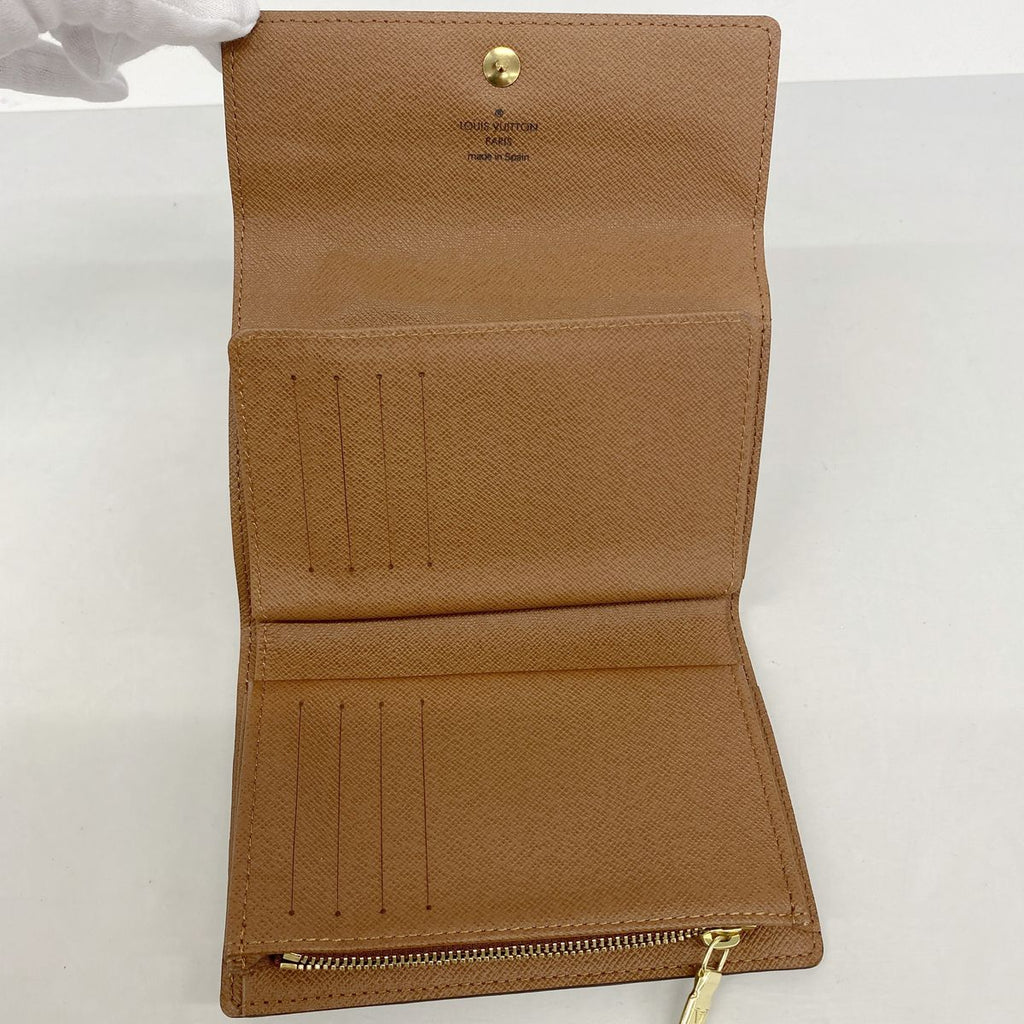 Louis Vuitton Trifold Wallet Monogram Portefeuille Alexandra Brown — view 3