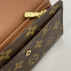 Louis Vuitton Trifold Wallet Monogram Portefeuille Alexandra Brown — view 5