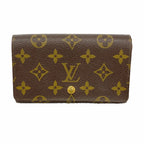 Louis Vuitton Wallet Monogram Portefeuille Tresor Brown