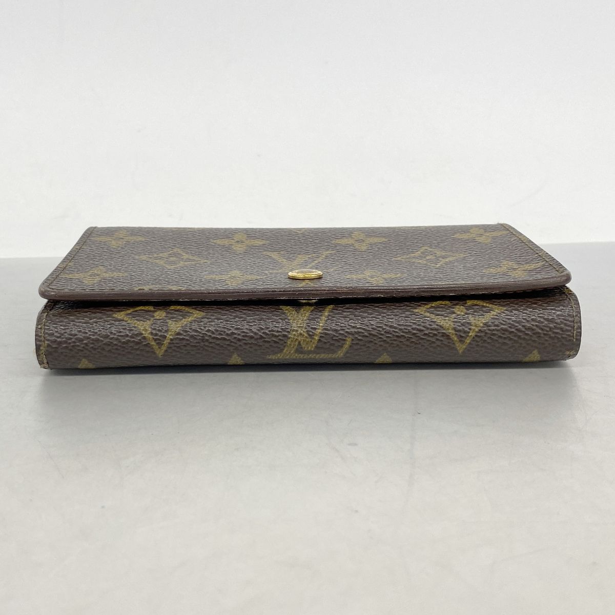 Louis Vuitton Wallet Monogram Portefeuille Tresor Brown — view 2