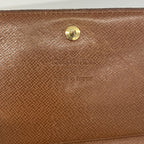 Louis Vuitton Wallet Monogram Portefeuille Tresor Brown — view 4