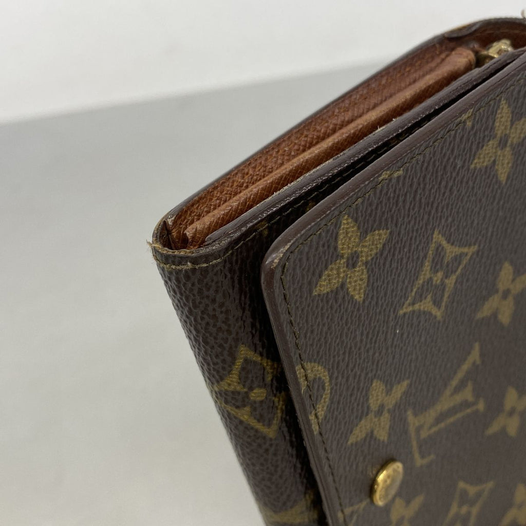 Louis Vuitton Wallet Monogram Portefeuille Tresor Brown — view 5