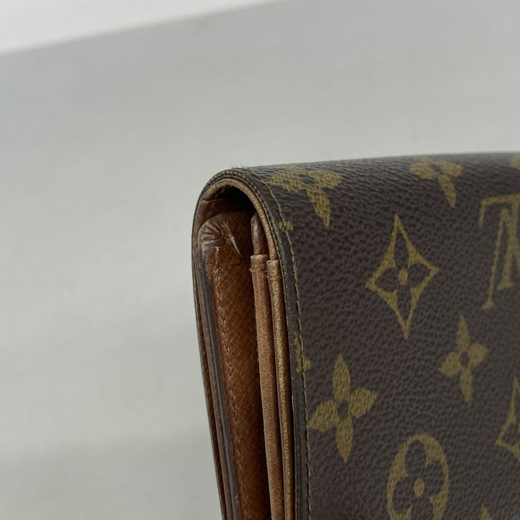 Louis Vuitton Wallet Monogram Portefeuille Tresor Brown — view 7