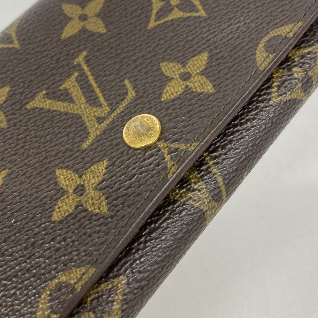 Louis Vuitton Wallet Monogram Portefeuille Tresor Brown — view 8