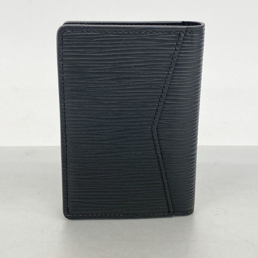 Louis Vuitton Card Case Epi Pocket Organizer Noir — view 6