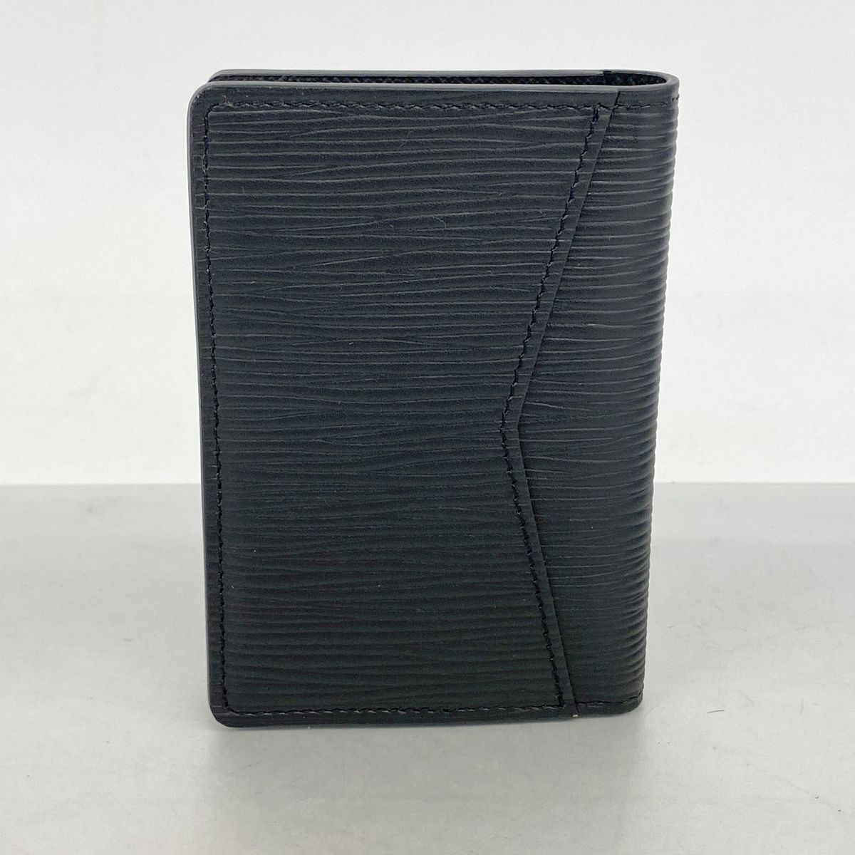 Louis Vuitton Card Case Epi Pocket Organizer Noir — view 6