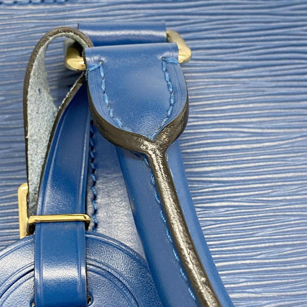 Louis Vuitton Boston Bag Epi Keepall 50 Toledo Blue — view 8