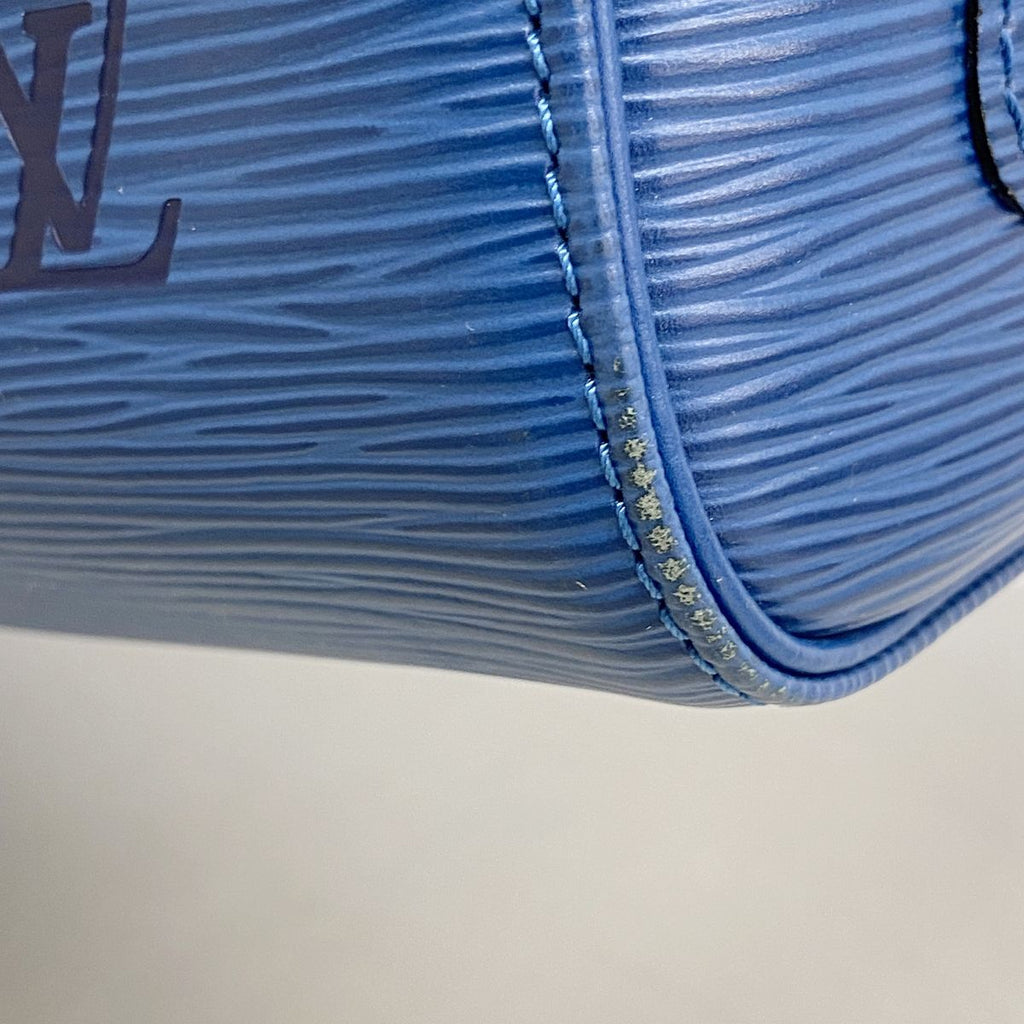 Louis Vuitton Boston Bag Epi Keepall 50 Toledo Blue — view 6