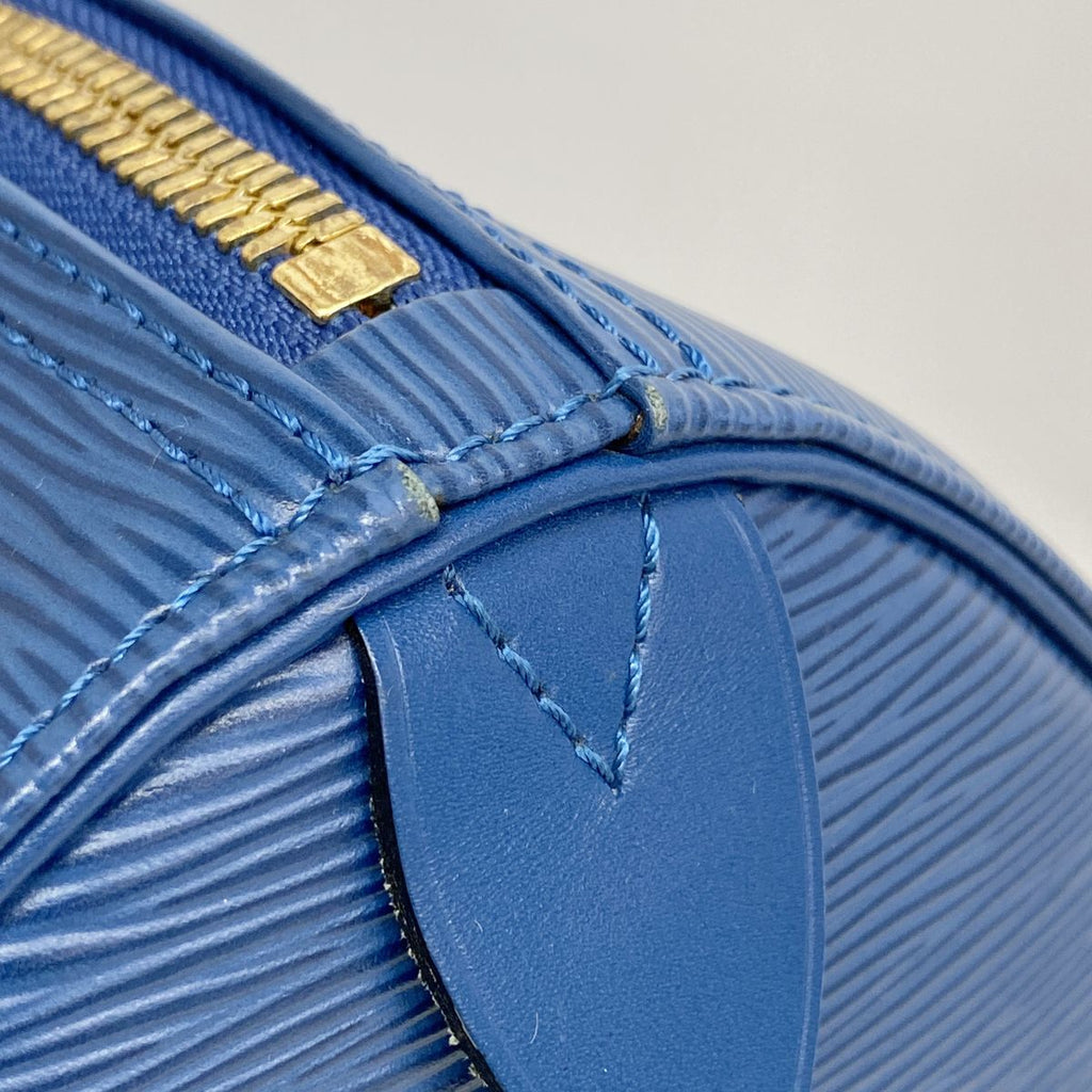Louis Vuitton Boston Bag Epi Keepall 50 Toledo Blue — view 7