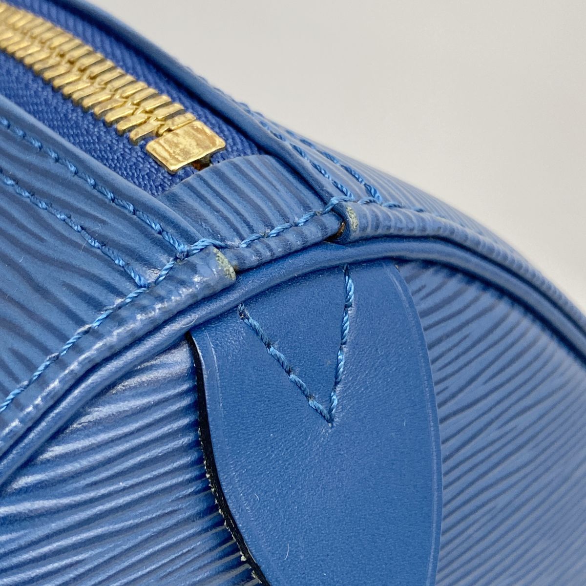 Louis Vuitton Boston Bag Epi Keepall 50 Toledo Blue — view 7