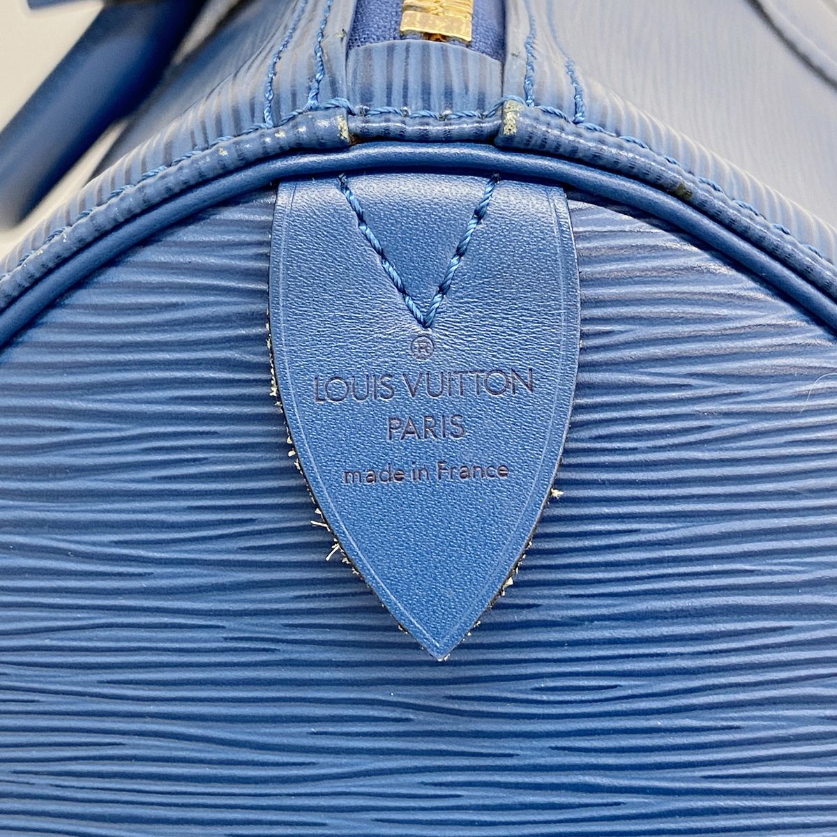 Louis Vuitton Boston Bag Epi Keepall 50 Toledo Blue — view 5