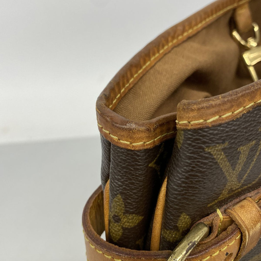 Louis Vuitton Tote Bag Monogram Batignolles Vertical Brown — view 6