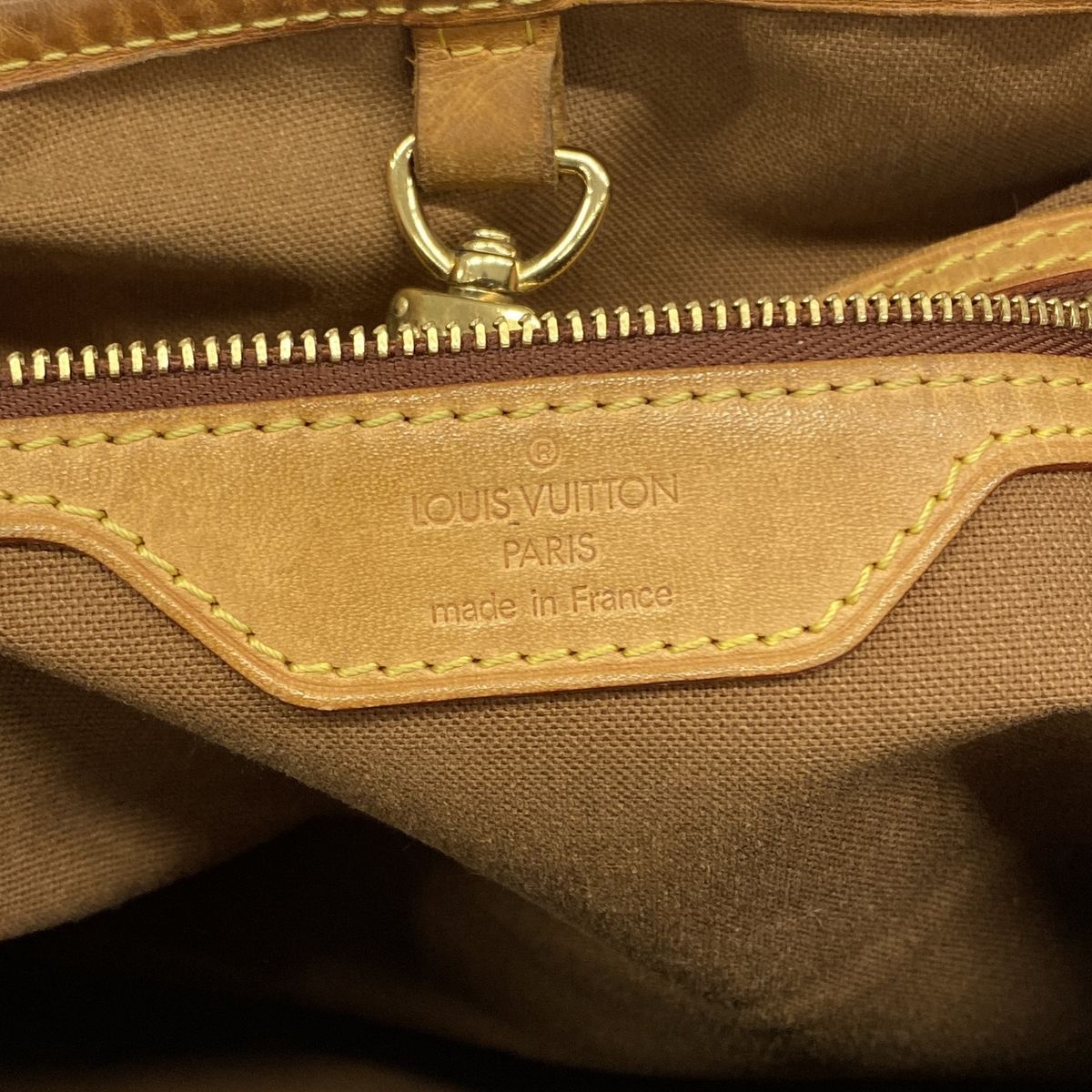 Louis Vuitton Tote Bag Monogram Batignolles Vertical Brown — view 5