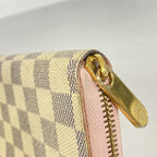 Louis Vuitton Wallet Damier Azur Zippy White — view 5