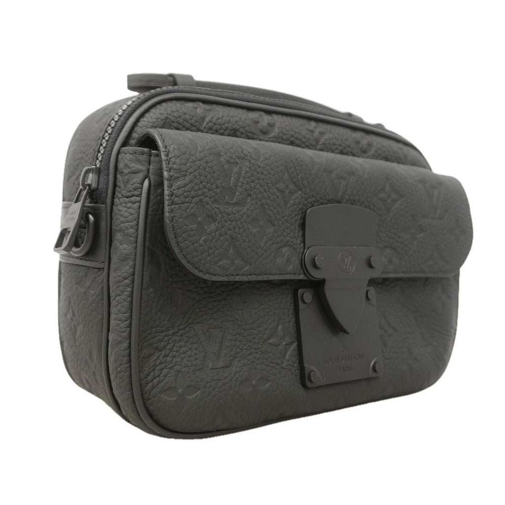 Louis Vuitton Handbag Monogram Taurillon S Rock Messenger Black 2-Way Bag — view 2